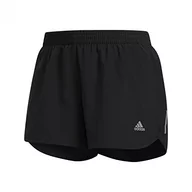 Spodenki damskie - adidas damskie Run Smu szorty, czarne, XS EU, czarny, XS - miniaturka - grafika 1
