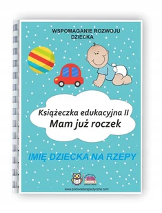 Książeczka edukacyjna dla chłopca. Mam już roczek II - Książki edukacyjne - miniaturka - grafika 1