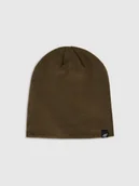 Czapki męskie - 4F Czapka zimowa męska - khaki L - miniaturka - grafika 1