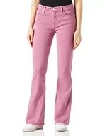 Spodnie damskie - 7 For All Mankind Spodnie damskie, różowy, 31W - miniaturka - grafika 1