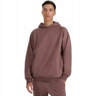 Bluzy męskie - Bluza męska 4F M1946 ciemny brąz 4FWAW25TSWSM1946 80S L - miniaturka - grafika 1