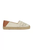 Espadryle damskie - Geox espadryle D LAMPEDUSA kolor beżowy D45V0D 0DS10 C6738 - miniaturka - grafika 1