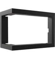 Akcesoria kominkowe - Ramka stalowa SIMPLE_S_L_BS - miniaturka - grafika 1