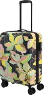 Walizki - Walizka kabinowa Travelite Cruise Print 55 cm żółta orchidea - miniaturka - grafika 1