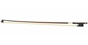 GEWA Violinbogen Massaranduba Schüler 1/2 Ebenholzfrosch, runde Stange 404013 - Akcesoria do instrumentów smyczkowych - miniaturka - grafika 1