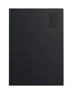 Kalendarze - Hamelin Kalendarz książkowy 2026 A5 Basic Dtp czarny - kalendarz - miniaturka - grafika 1