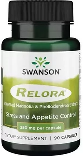 Swanson - Relora, 250mg, 90 kapsułek - Suplementy naturalne - miniaturka - grafika 1