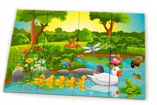 Układanka magnetyczna Magnes Sadzawka Puzzle - Magnesy - miniaturka - grafika 1