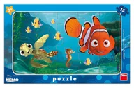 Puzzle - Puzzle układanka ramkowa 15 elementów Gdzie jest Nemo Disney dla dzieci 3+ - miniaturka - grafika 1