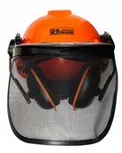 Odzież robocza - C0060 Hełm Do Koszenia Trawy Nauszniki Siatka - miniaturka - grafika 1