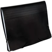 Teczki i aktówki - Grand Teczka z przegródkami A5 9115C czarna GRAND - miniaturka - grafika 1