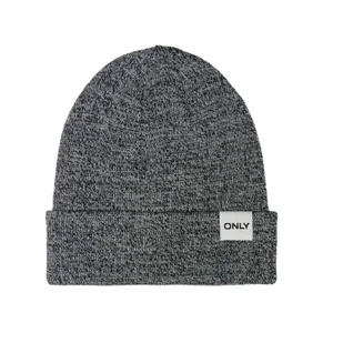 Czapka damska Only Spring Life beanie czarno-biała - Czapki damskie - miniaturka - grafika 1