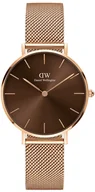 Zegarki damskie - Zegarek Daniel Wellington DW00100477 Petite Amber - miniaturka - grafika 1