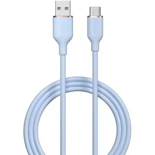 Kabel USB - USB Typ-C DEVIA Jelly 2.4A 1.2 m Niebieski - Kable USB - miniaturka - grafika 1