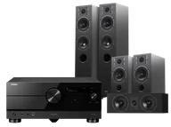 Kino domowe - Yamaha RX-A8A (czarny) + Diva 5 (czarny) + Diva 3 (czarny) + Diva 7 (czarny) - miniaturka - grafika 1