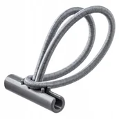 Pozostałe akcesoria do uprawy roślin - Guma elastyczna z zapadką 15 x 4 cm, szara - miniaturka - grafika 1