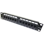 Akcesoria do serwerów - Cablematic - TENRack RackMatic Patch Panel 10 \ '\' bis 12 Ports RJ45 UTP Cat. 5e 1U (PN25021412423108978) - miniaturka - grafika 1