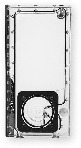 Chłodzenie wodne Stealkey Customs SC ResPro 240 D5/DDC D-RGB Pompa i zbiornik wyrównawczy - kombinacja 21240