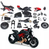 Kolekcjonerskie modele pojazdów - Ducati Diavel Carbon Model Do Składania Skala 1:12 - miniaturka - grafika 1