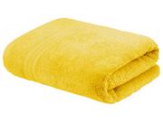 Ręczniki - LIVARNO home Ręcznik kąpielowy frotte, 70 x 130 cm (Żółty) - miniaturka - grafika 1