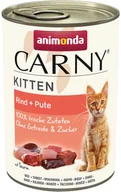 Mokra karma dla kotów - Zestaw Animonda Carny Kitten, 24 x 400 g - Wołowina i indyk - miniaturka - grafika 1