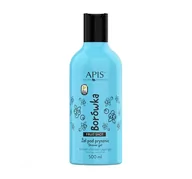 Kosmetyki do kąpieli - Apis Fruit Shot Borówkowy żel pod prysznic, 500 ml - miniaturka - grafika 1