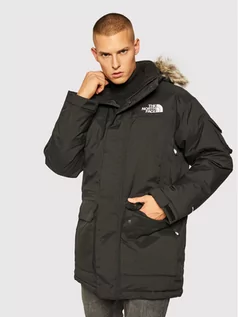 Kurtki męskie - The North Face Kurtka zimowa Recycled Mcmurdo NF0A4M8GJK31 Czarny Regular Fit - grafika 1