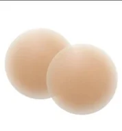 Biustonosze - Julimex OSŁONKI SILIKOWE LITE NA BRODAWKI - miniaturka - grafika 1