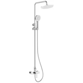 Panele prysznicowe - Largo - kolumna natryskowa z baterią - miniaturka - grafika 1