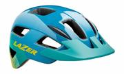 Kaski rowerowe - LAZER kask rowerowy dziecięcy/juniorski gekko ce-cpsc blue yellow niebieski BLC2207888186 - miniaturka - grafika 1