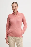 Bluzy damskie - Salewa bluza outdoorowa Puez Cammino damska kolor pomarańczowy gładka 00.0000029095 - miniaturka - grafika 1