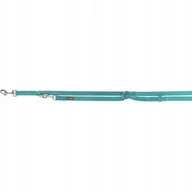 Smycze dla psów - Trixie Premium taśma 2m aqua - miniaturka - grafika 1