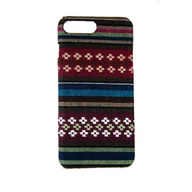 Etui i futerały do telefonów - Materiałowe etui na telefon komórkowy Apple iPhone 7 Plus Cover Bumper Shell Brown - miniaturka - grafika 1