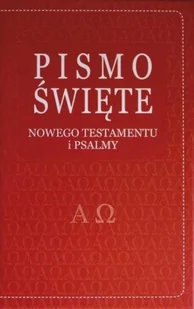 Pismo Św. Nowy Testament z psalmami (czerwone) - Powieści i opowiadania - miniaturka - grafika 2