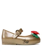 Buty dla chłopców - Melissa Baleriny Mini Melissa Sweet Love+Disney 33447 Złoty - miniaturka - grafika 1