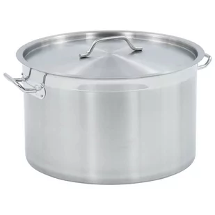 vidaXL Garnek, 44 L, 45 x 28 cm, stal nierdzewna - Garnki - miniaturka - grafika 1