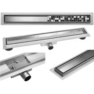 Odpływy liniowe - MEXEN MEXEN FLAT 2w1 ODPŁYW LINIOWY 100 CM NISKI SYFON 1010100 - miniaturka - grafika 1