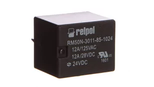Relpol Przekaźnik miniaturowy 1P 12A 24V DC PCB RM50N-3011-85-1024 2614650 2614650 - Sterowniki i przekaźniki - miniaturka - grafika 1