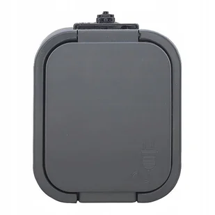 Gniazdo Elektryczne Hermetyczne Orno Szary - Gniazdka elektryczne - miniaturka - grafika 1