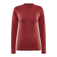 Koszulki sportowe damskie - Damska Bluzka termoaktywna CRAFT ADV WARM INTENSITY LS W 1912644-421447 – Czerwony - miniaturka - grafika 1