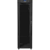Szafy rack - Lanberg Szafa Rack 19 42U 600x600 FF01-6642-12BL z termostatem - KONFIGURATOR WYPOSAŻENIA - CZAT NA ŻYWO FF01-6642-12BL - miniaturka - grafika 1