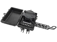 Akcesoria do serwerów - Mufo-przełącznica światłowodowa słupowo-ścienna, płaska, 96 spawów, IP67 w zestawie zintegrowany stelaż zapasu kabla ALANTEC - ALANTEC - miniaturka - grafika 1