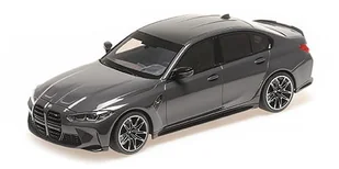 Bmw M3- 2020 - Grey Metallic 1:18 Minichamps 155020204 - Samochody i pojazdy dla dzieci - miniaturka - grafika 1