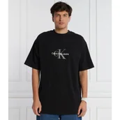 Koszulki męskie - Calvin Klein Jeans T-shirt ARCHIVAL MONOLOGO | Relaxed fit - miniaturka - grafika 1