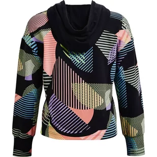 Bluza damska Under Armour Rival Terry Geo Print Hoodie - Bluzy sportowe damskie - miniaturka - grafika 6