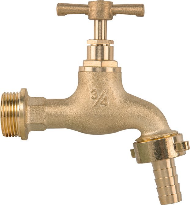 KRAN MOSIĘŻNY Z ZAWOREM GZ 3/4