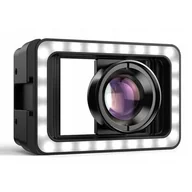 Obiektywy - Obiektyw Makro Do Telefonu Smartfona 100Mm Hd + Lampa Led 40 / Cri 95+ / Apl-Hb100Fl23 - miniaturka - grafika 1