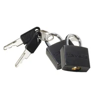 Akcesoria podróżnicze - Travelite, Kłódka na kluczyk, 16-001-335, czarna - miniaturka - grafika 1