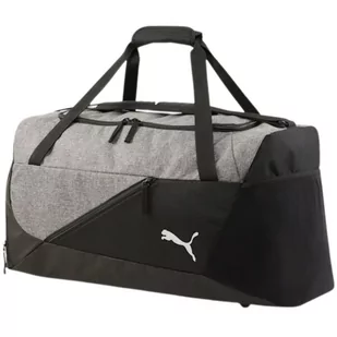 Torba Puma teamFINAL Teambag M czarno-szara 78941 01 - Torby podróżne - miniaturka - grafika 1