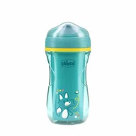 Kubki dla dzieci - 180714 KUBEK TERMICZNY 266ML TWARDY USTNIK 14+ TURKUSOWY - miniaturka - grafika 1